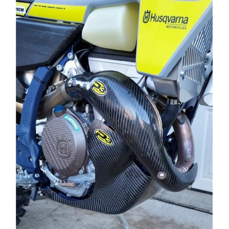 P3 Carbon Fiber Skid Plate For KTM/HUS | 301094 - MojoMotoSport.com