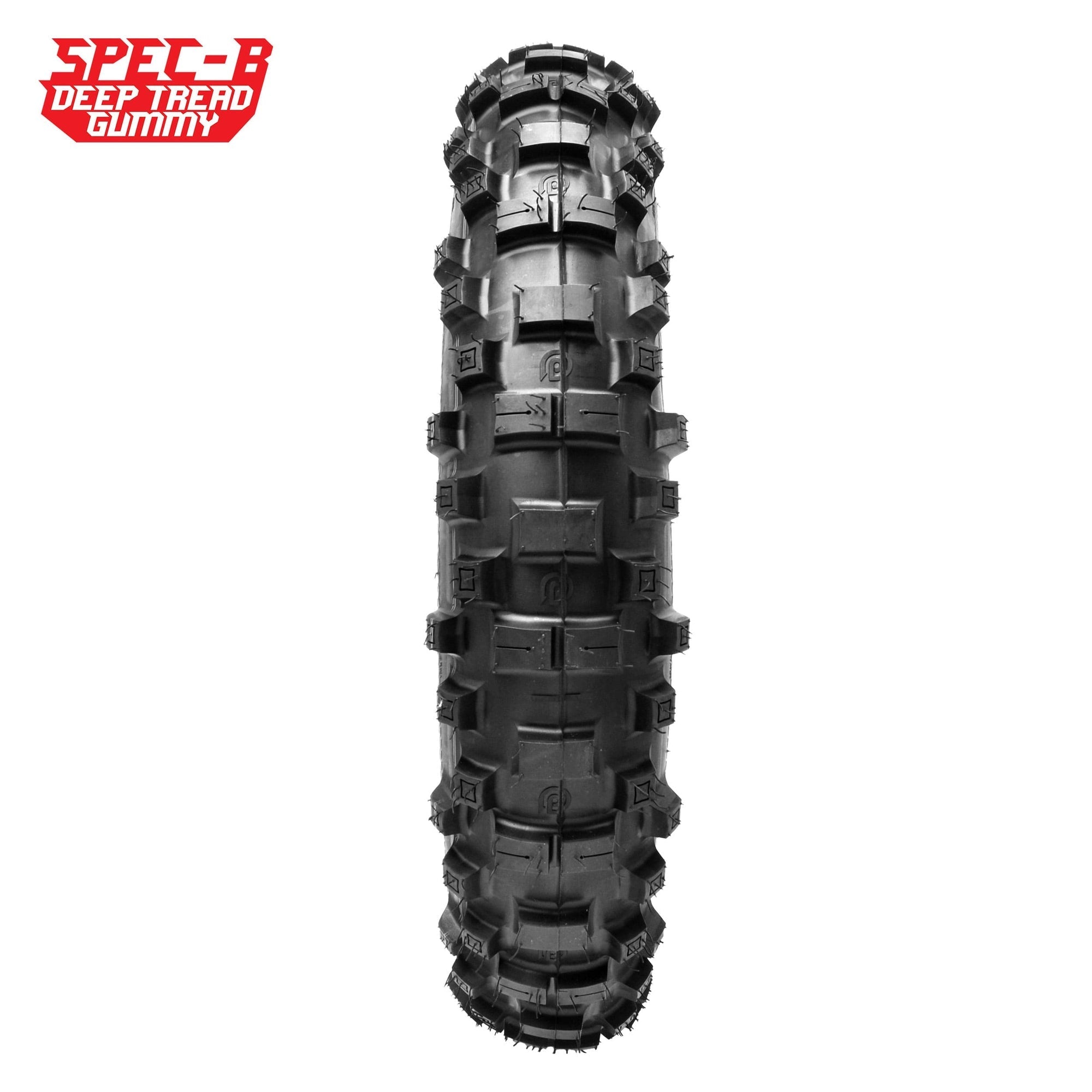 Plews Tyres EN1 "Tough One" SPEC - B Deep Tread Hard Enduro Gummy Tire - MojoMotoSport.com