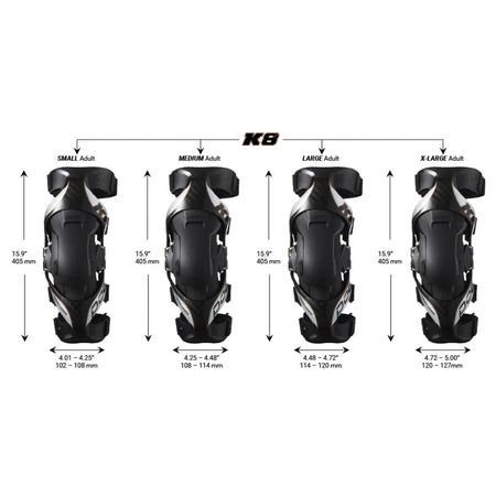POD K4 2.0 Composite Impact Modified Knee Braces - MojoMotoSport.com