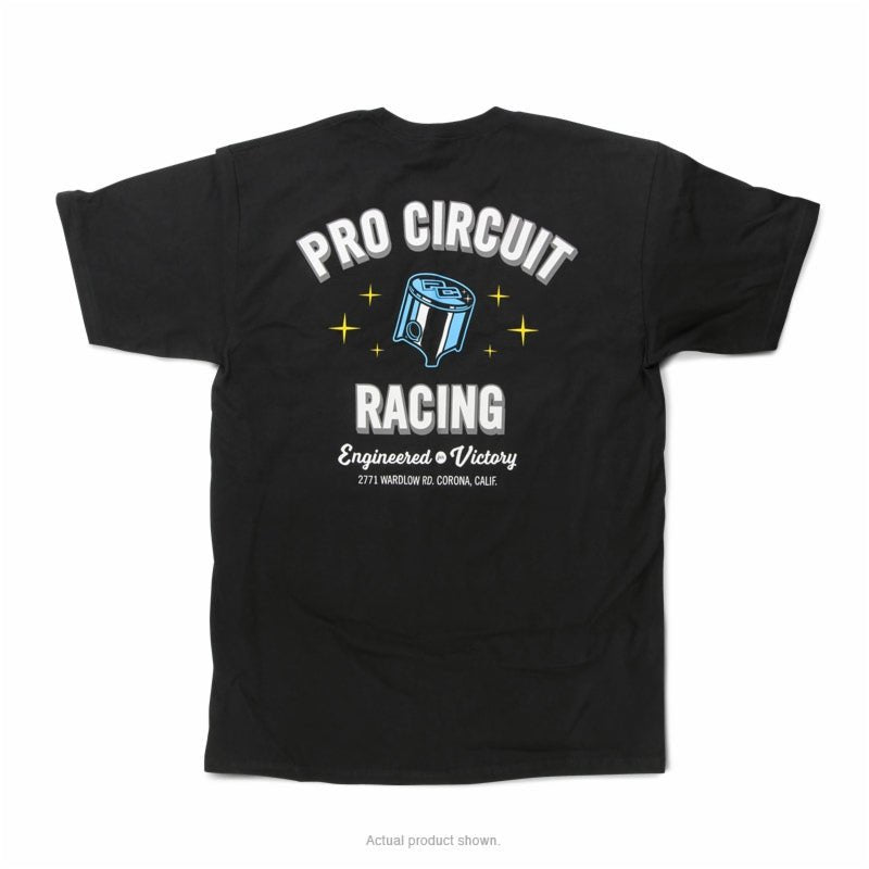 Pro Circuit Piston T-Shirt - Black | 6431740 - MojoMotoSport.com