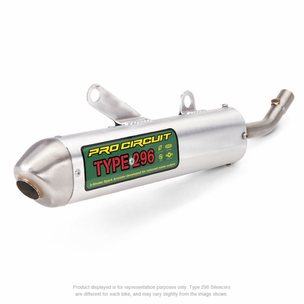 Pro Circuit Spark Arrestor Silencer - KTM 250 SX/XC/W, Husaberg TE 250 | 1351125 - MojoMotoSport.com