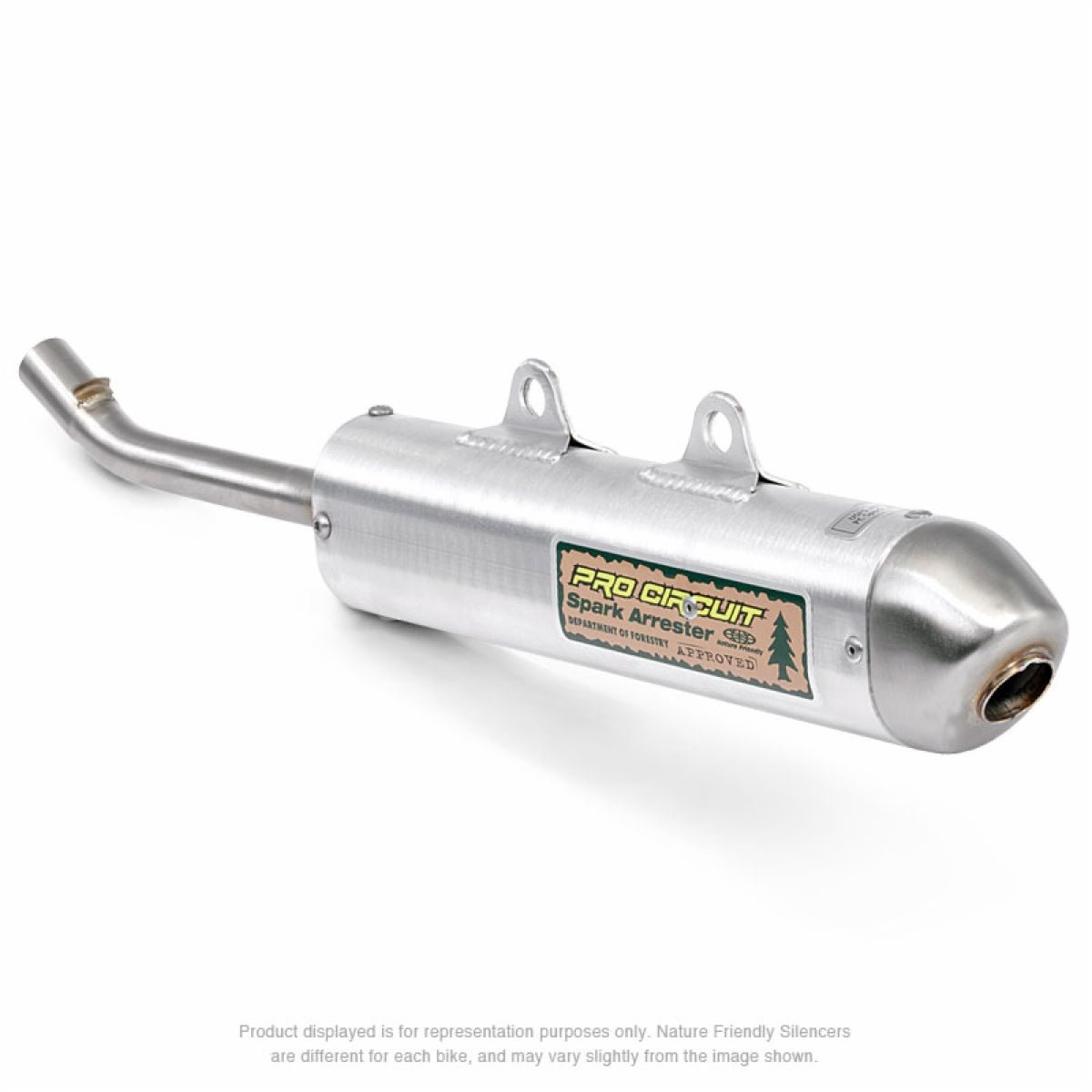 Pro Circuit Spark Arrestor Silencer - Suzuki RM250 '93 - '95 | SS93250 - SA - MojoMotoSport.com