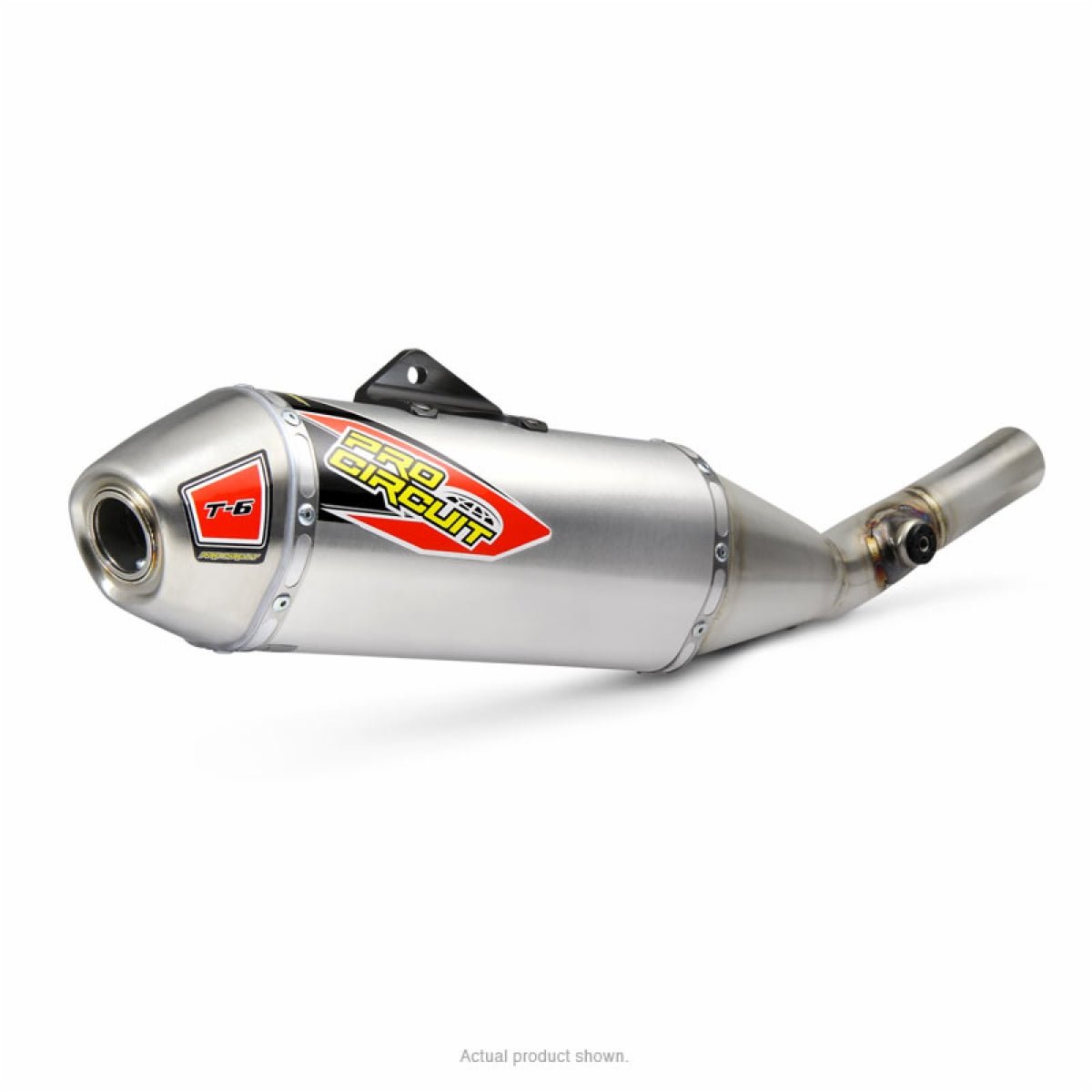 Pro Circuit T - 6 Slip - On Exhaust Muffler - Kawasaki KX250 2017 - 2019 | 0121725A - MojoMotoSport.com