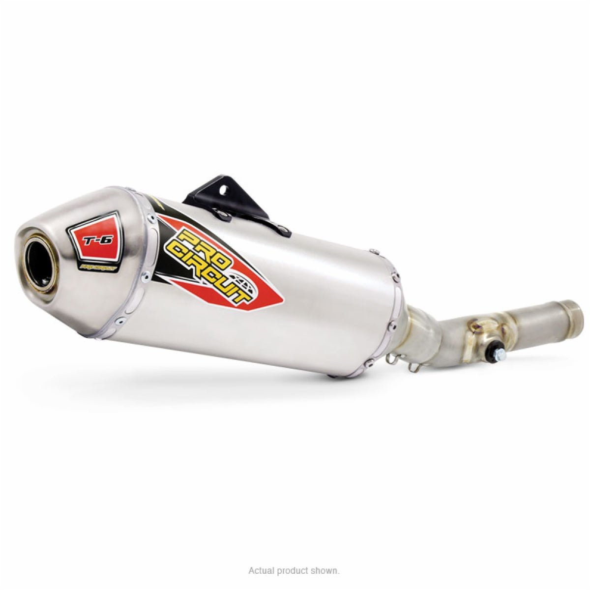Pro Circuit T - 6 Slip - On Exhaust Muffler - Kawasaki KX250F 2009 - 2016 | 0121425A - MojoMotoSport.com
