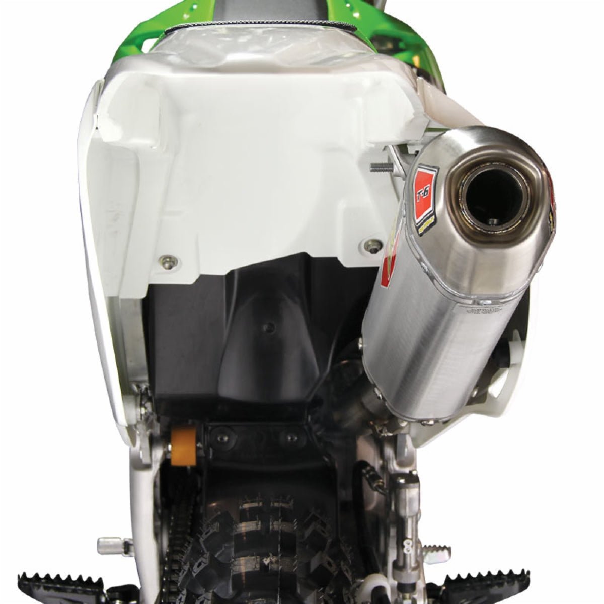 Pro Circuit T - 6 Slip - On Exhaust Muffler - Kawasaki KX250F 2009 - 2016 | 0121425A - MojoMotoSport.com