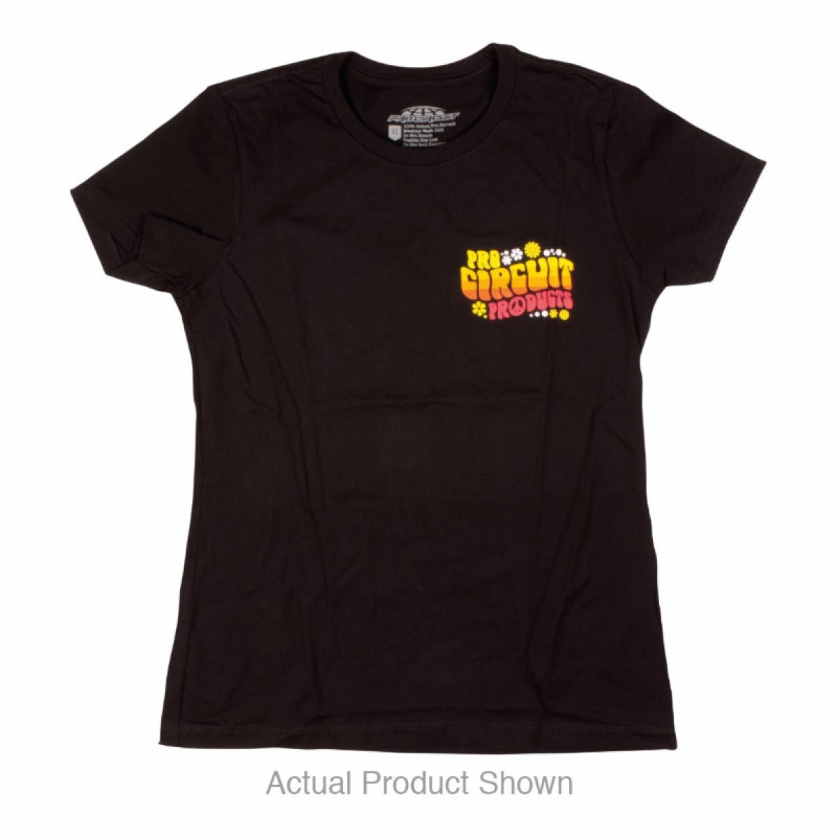 Pro Circuit Women's Groovy T-Shirt - Black | 646610 - MojoMotoSport.com