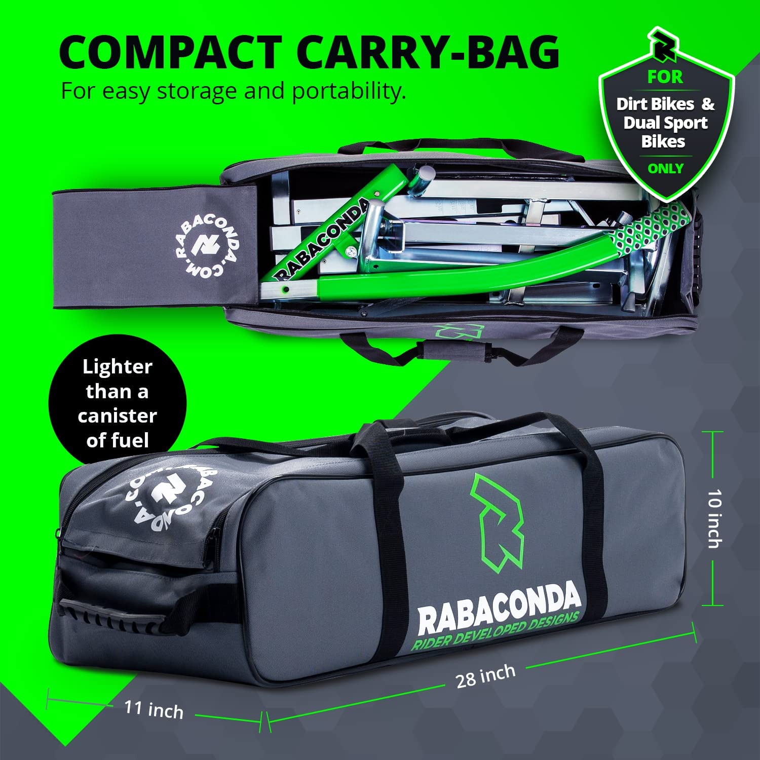 Rabaconda 3 - Minute Dirt Bike Tire Changer - MojoMotoSport.com