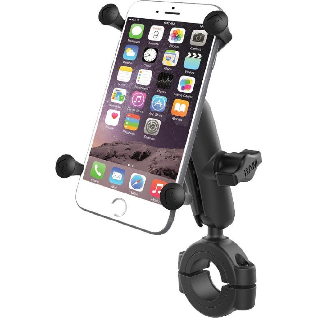 Ram X - Grip Large Phone Mount w/ Torque Large Rail Base - Medium Arm | RAM - B - 408 - 112 - 15 - UN1 [RETURNED] - MojoMotoSport.com