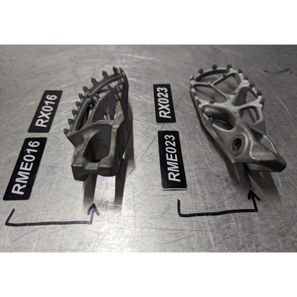 Raptor Apex Titanium 5mm Back Foot Pegs KTM/HUS 2023+ ( - 5MM) | RX023 5MM BACK - MojoMotoSport.com