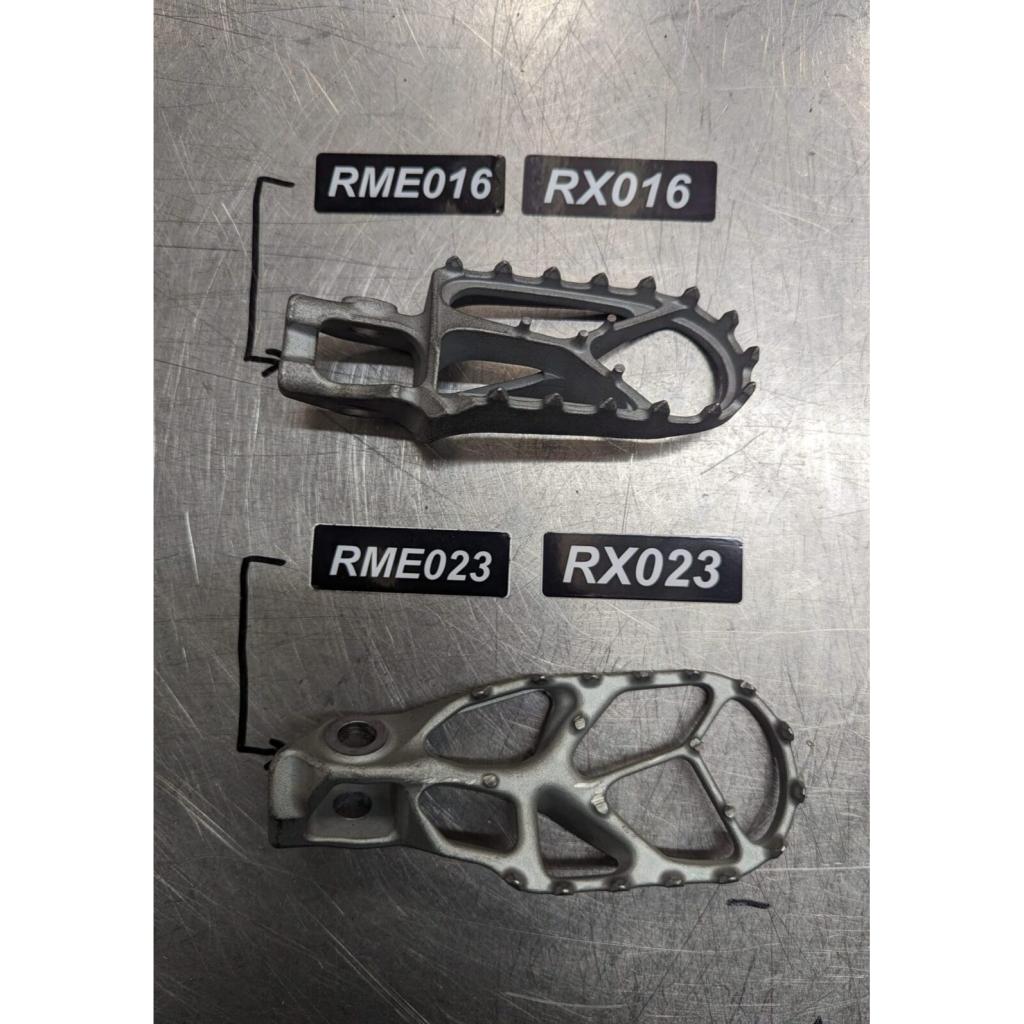 Raptor Apex Titanium 5mm Back Foot Pegs KTM/HUS 2023+ ( - 5MM) | RX023 5MM BACK - MojoMotoSport.com