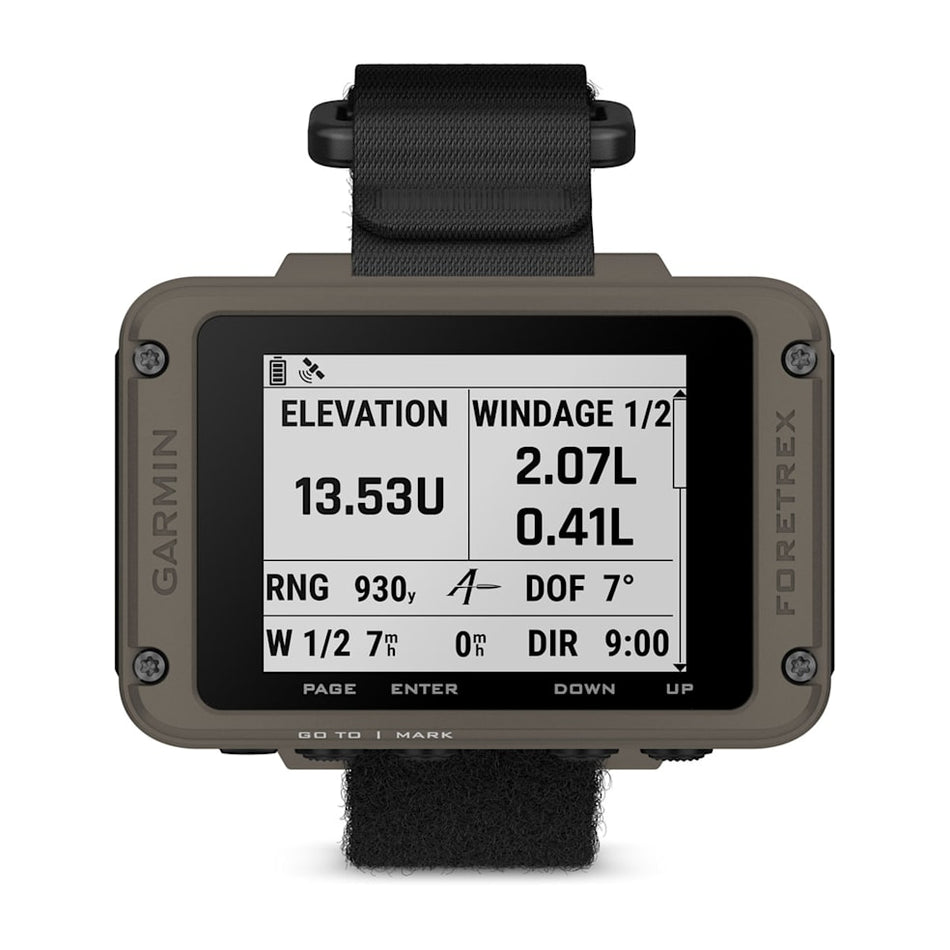 Garmin Foretrex 901 Ballistic Edition GPS Navigator w/ Applied Ballistics Solver
