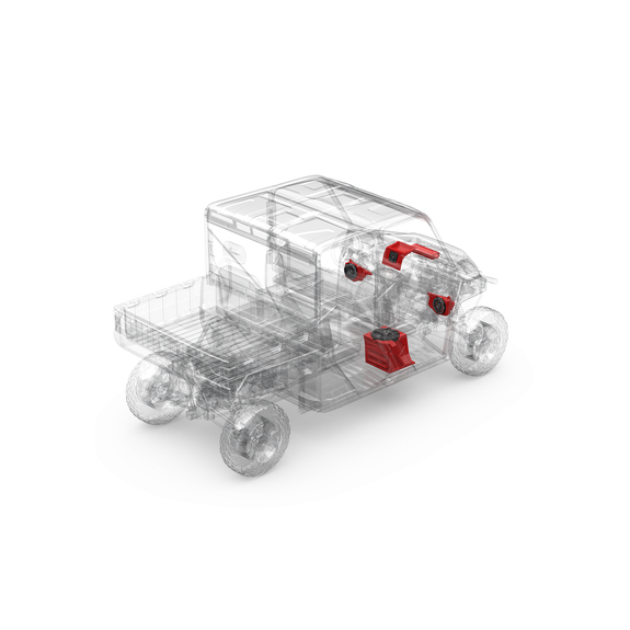 Rockford Fosgate Stage 5 Audio System 2018+ Polaris Ranger (Gen-2) | RNGR18-STG5