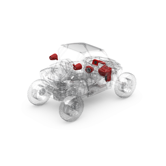 Rockford Fosgate Stage 5 Audio System 2014-23 Polaris RZR (Gen-3) | RZR14-STG5