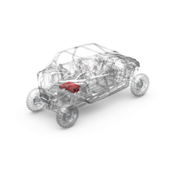 Rockford Fosgate 2019-2024 RZR Pro XP 4 Rear Subwoofer Solution | RZR19PXP-RSS