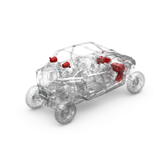 Rockford Fosgate Stage 5 Audio System 2019+ RZR Pro XP/Pro R/Turbo R | RZR19PXP-STG5