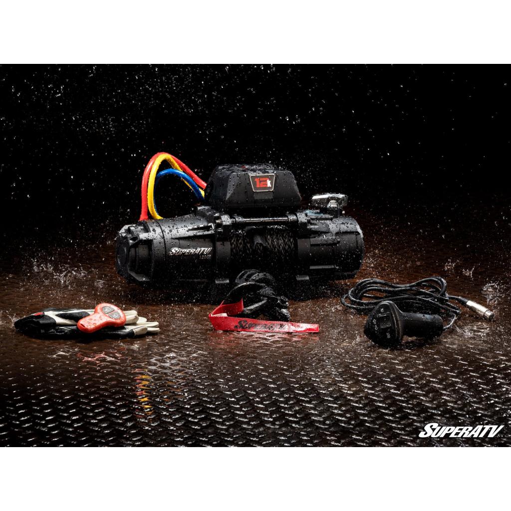 SuperATV 12,000 lb. Winch Receiver Mount - MojoMotoSport.com