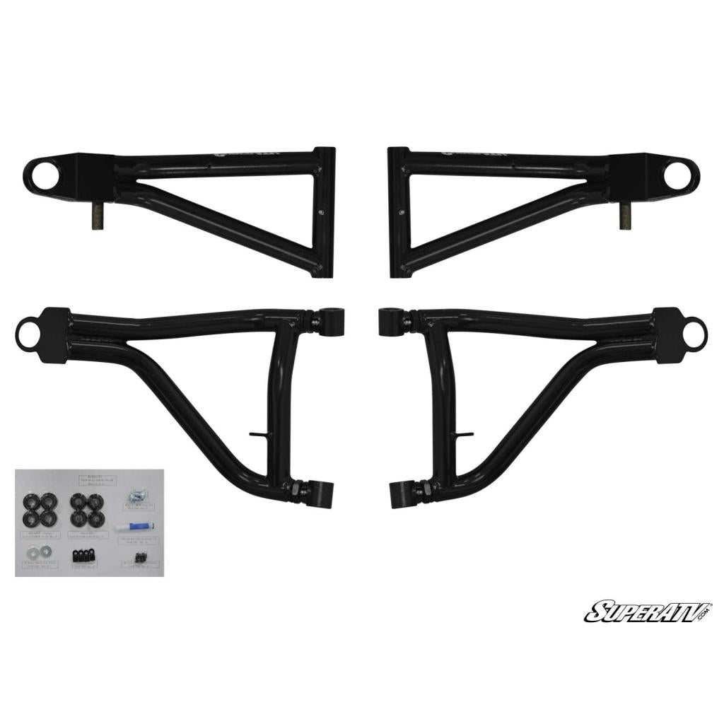 SuperATV Can - Am Commander High Clearance 1.5" Forward Offset A - Arms - MojoMotoSport.com