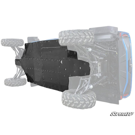SuperATV Can - Am Commander MAX Full Skid Plate - MojoMotoSport.com