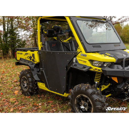 SuperATV Can - Am Defender Aluminum Front Doors - MojoMotoSport.com