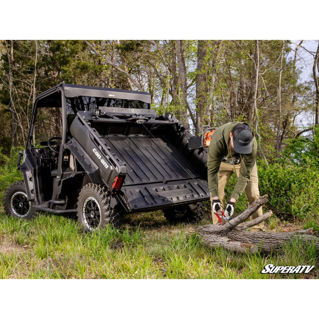 SuperATV Can - Am Defender Bed Winch - MojoMotoSport.com
