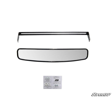 SuperATV Can - Am Defender Curved Rear View Mirror - MojoMotoSport.com