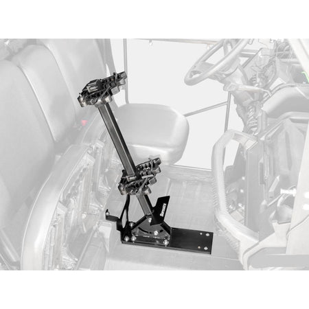 SuperATV Can - Am Defender Floor - Mounted Gun Holder - MojoMotoSport.com