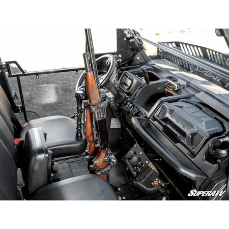 SuperATV Can - Am Defender Floor - Mounted Gun Holder - MojoMotoSport.com