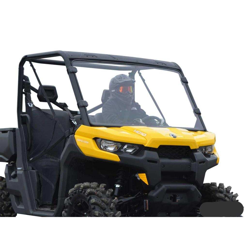 SuperATV Can - Am Defender Full Windshield - MojoMotoSport.com
