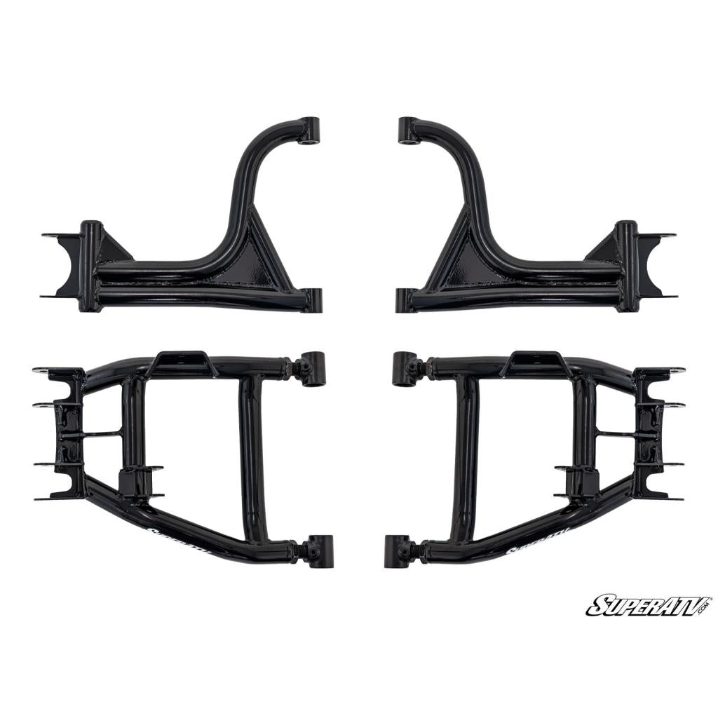 SuperATV Can - Am Defender HD10 2" Rear Offset A - Arms - MojoMotoSport.com