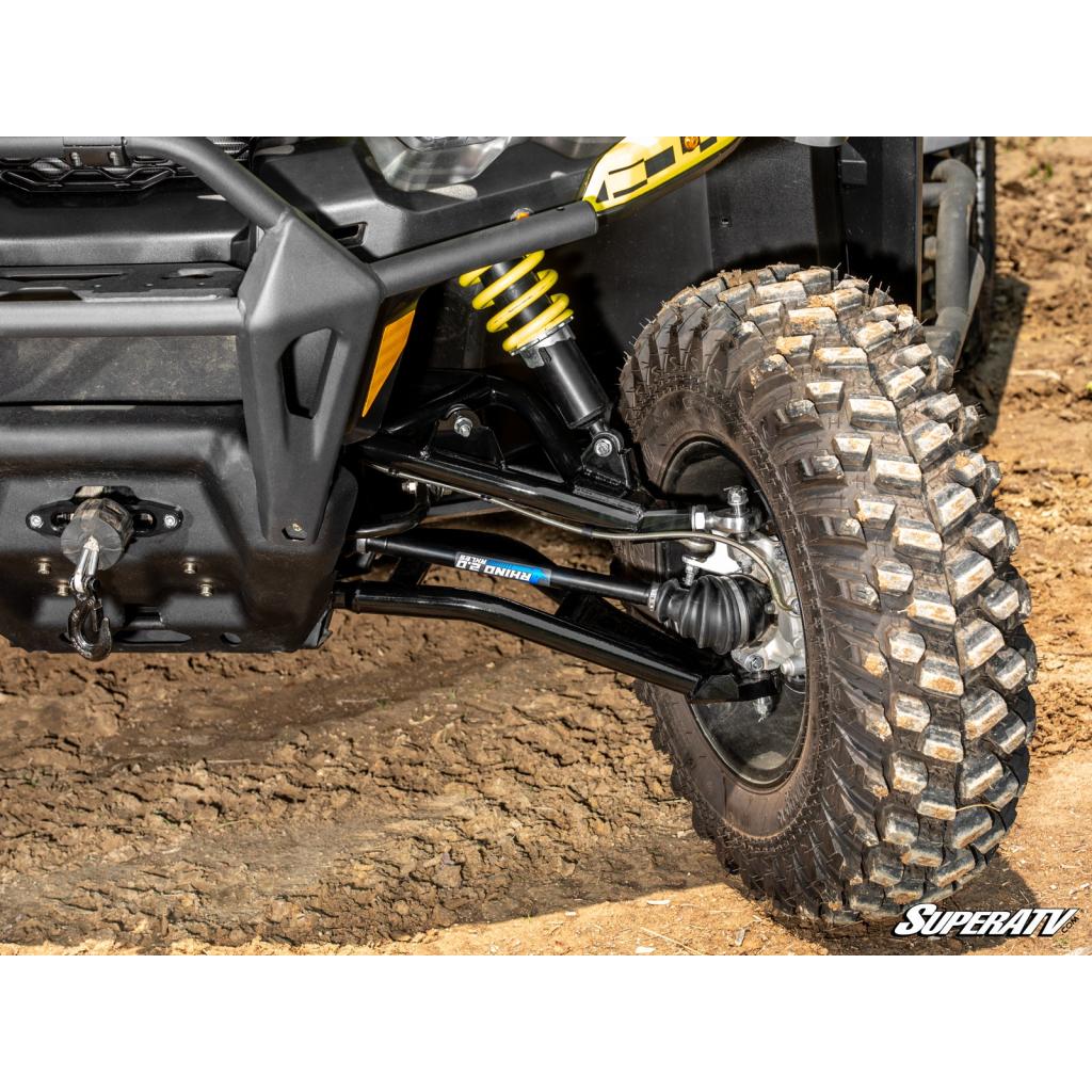 SuperATV Can - Am Defender HD10 Atlas Pro 1.5" Forward Offset A - Arms - MojoMotoSport.com