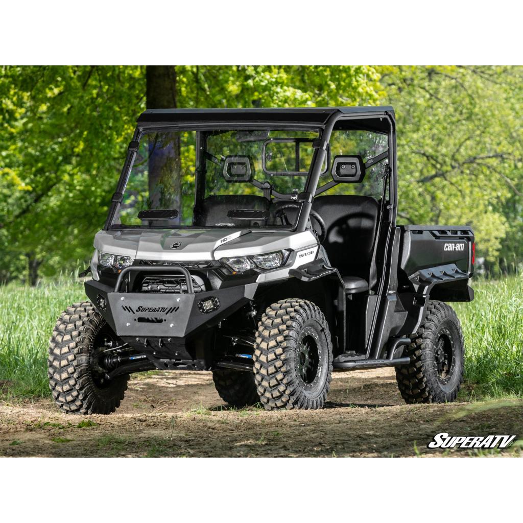SuperATV Can - Am Defender HD10 Atlas Pro 1.5" Forward Offset A - Arms - MojoMotoSport.com