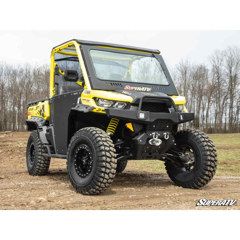 SuperATV Can - Am Defender HD10 Atlas Pro 2" Forward Offset A - Arms - MojoMotoSport.com