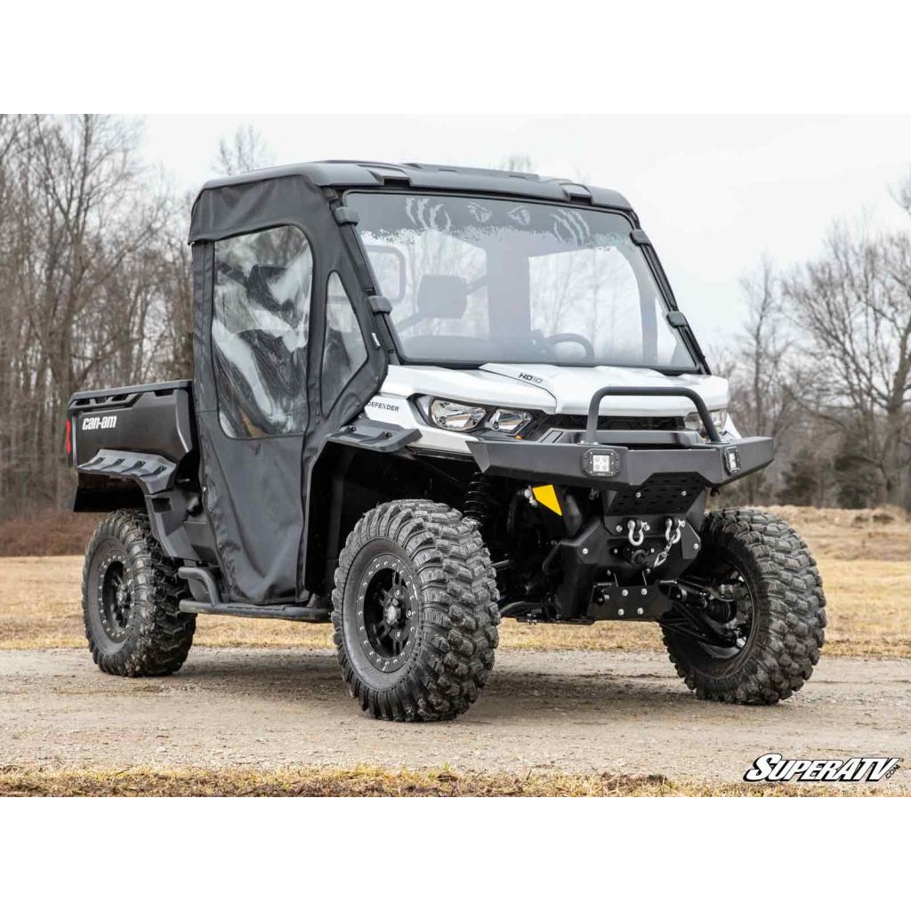 SuperATV Can - Am Defender HD10 Atlas Pro 2" Forward Offset A - Arms - MojoMotoSport.com