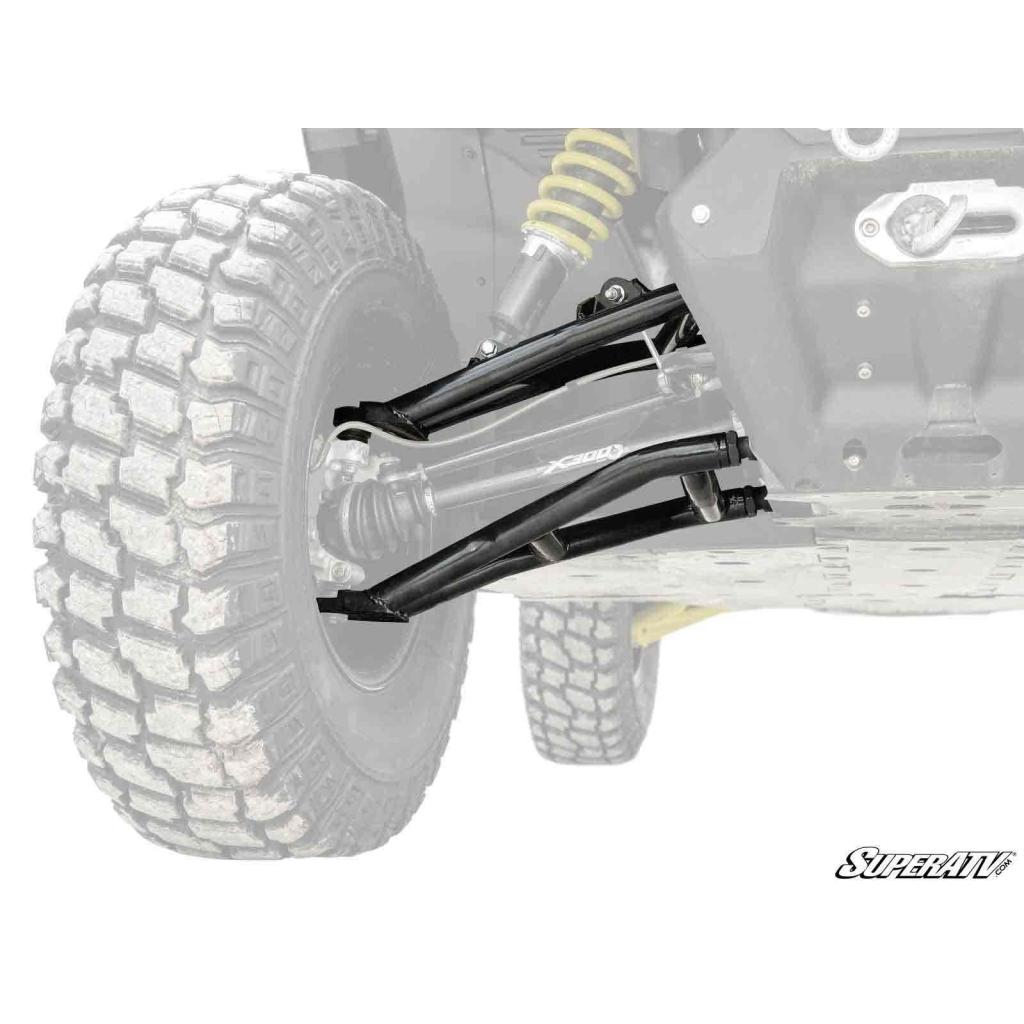 SuperATV Can - Am Defender HD10 Atlas Pro 2" Forward Offset A - Arms - MojoMotoSport.com