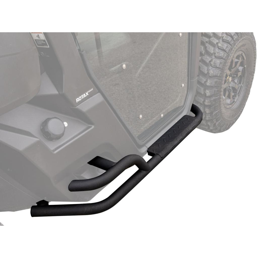 SuperATV Can - Am Defender Heavy - Duty Nerf Bars - MojoMotoSport.com