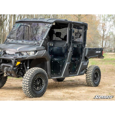 SuperATV Can - Am Defender MAX Convertible Cab Enclosure Doors - MojoMotoSport.com