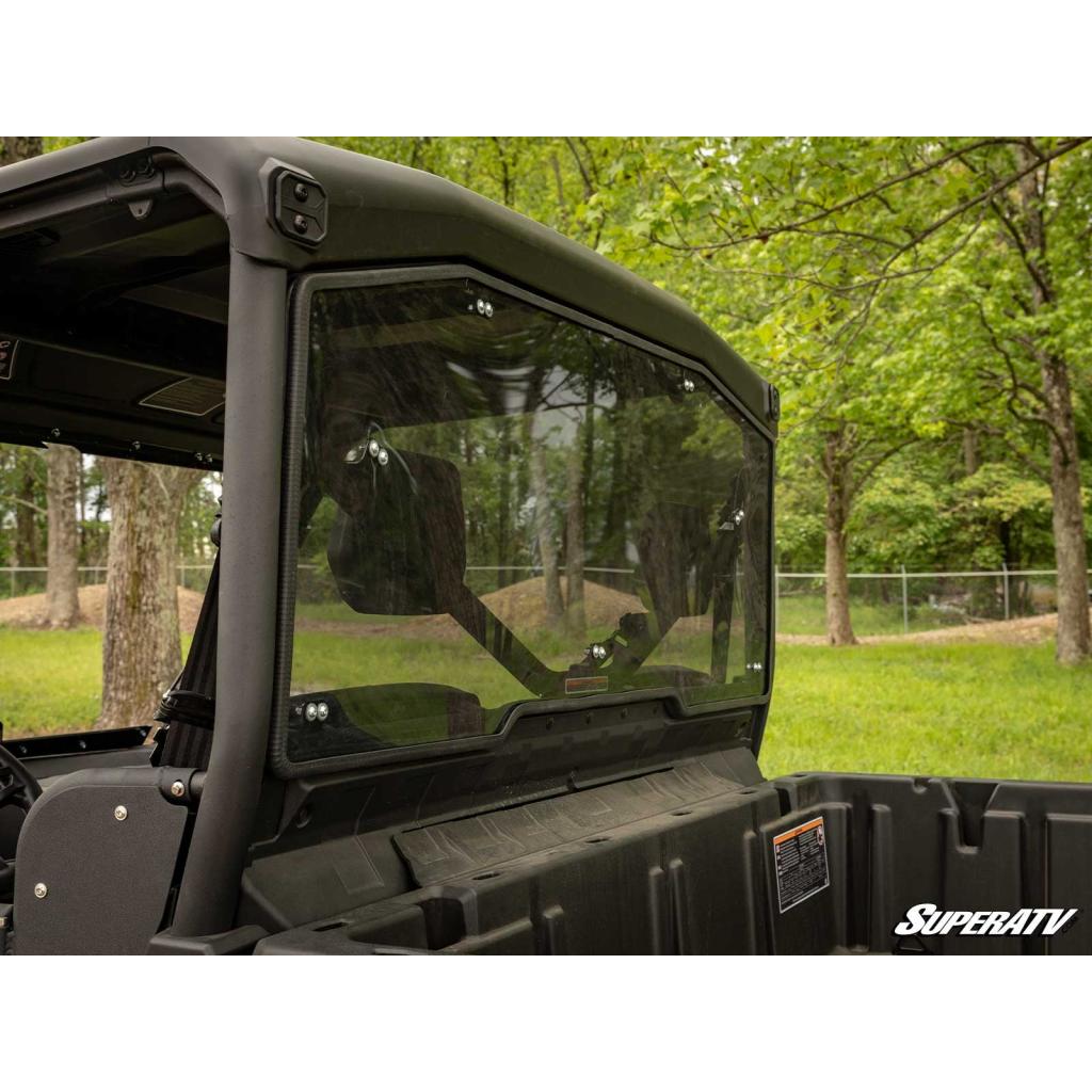 SuperATV Can - Am Defender Rear Windshield - MojoMotoSport.com