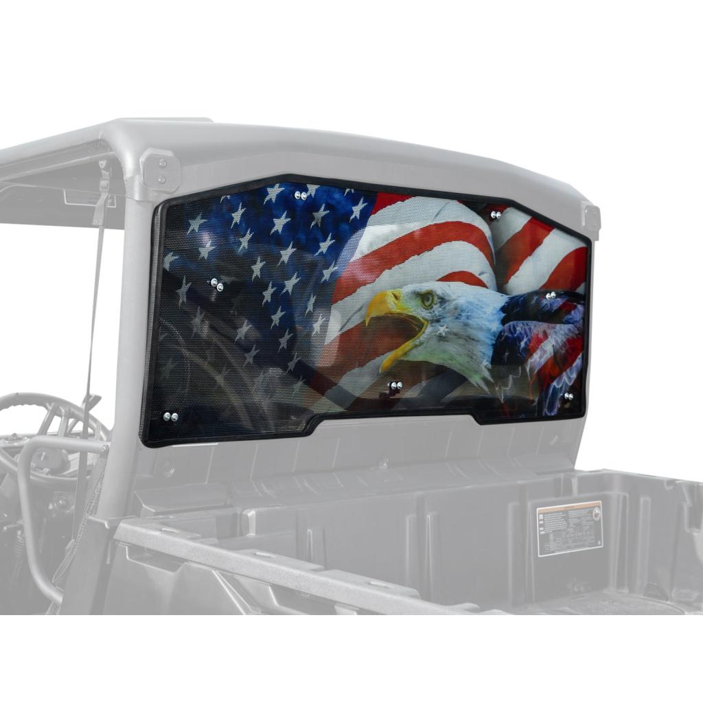 SuperATV Can - Am Defender Rear Windshield - MojoMotoSport.com