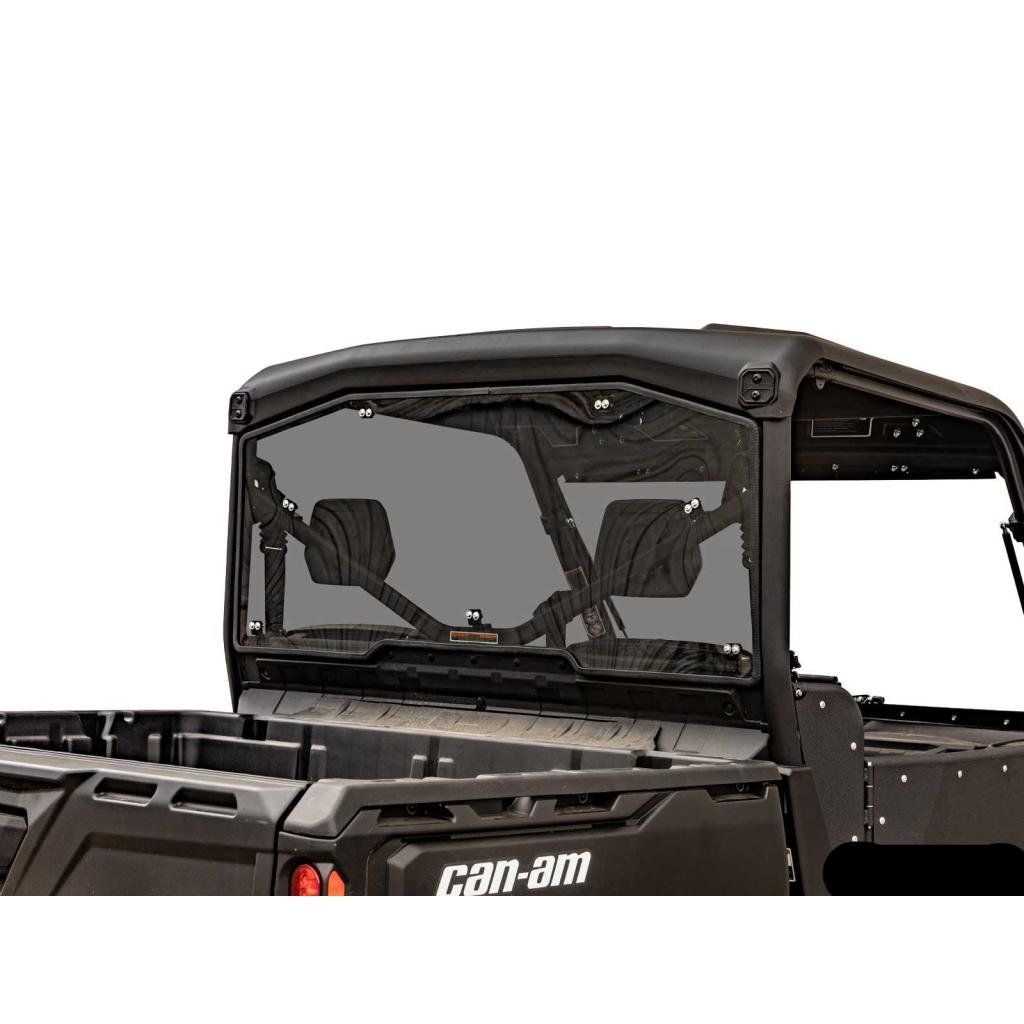 SuperATV Can - Am Defender Rear Windshield - MojoMotoSport.com