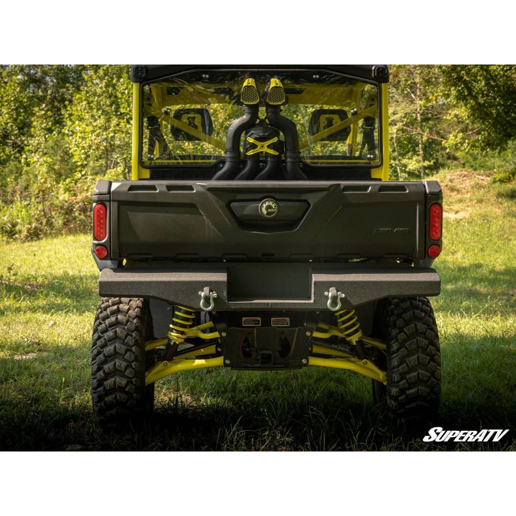 SuperATV Can - Am Defender Sheet Metal Rear Bumper - MojoMotoSport.com