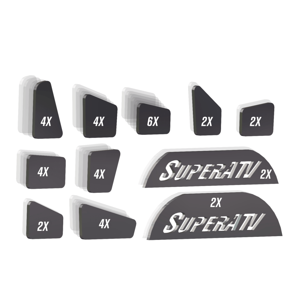 SuperATV Can - Am Defender Weld - In Gusset Kit - MojoMotoSport.com