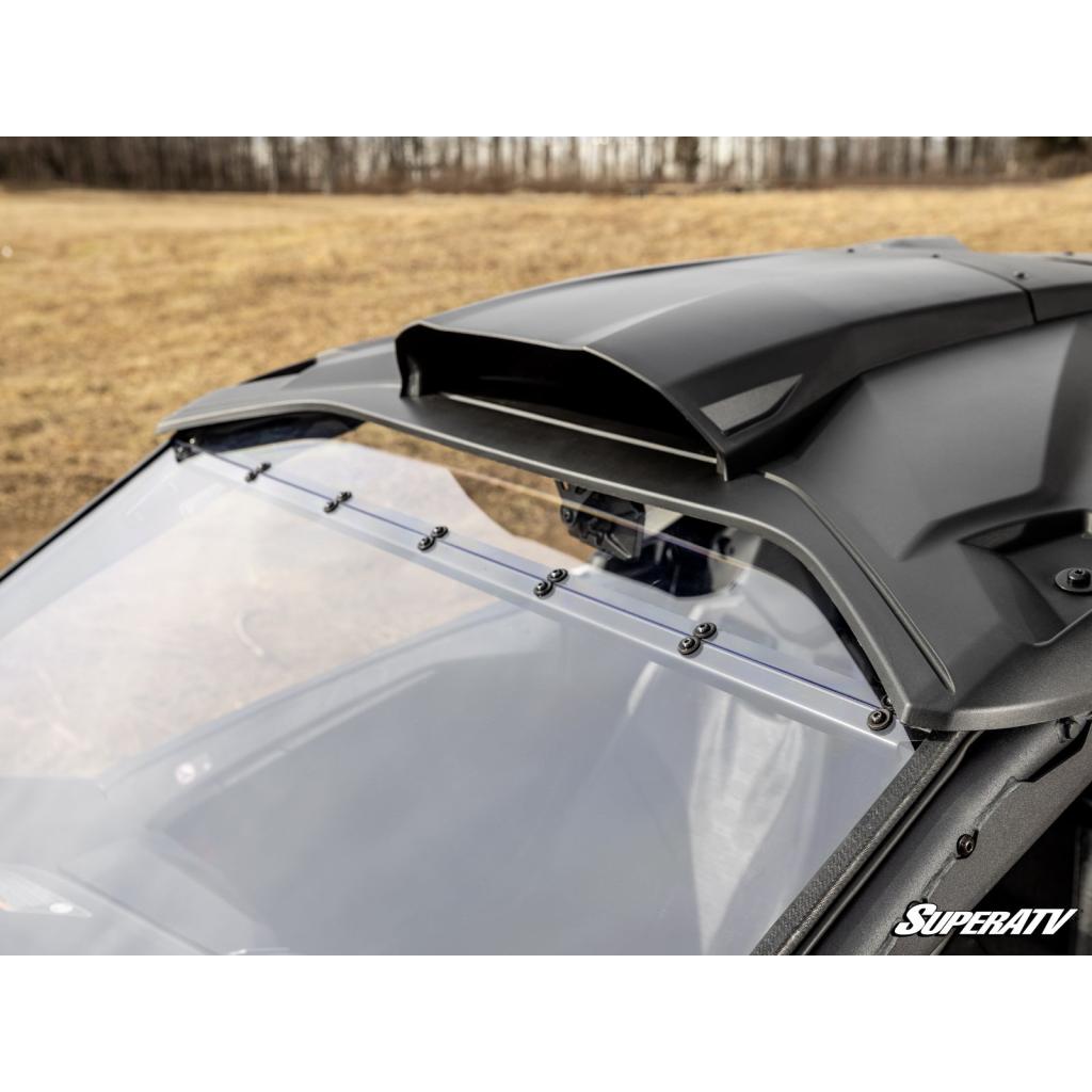 SuperATV Can - Am Maverick R Scratch - Resistant Full Windshield - MojoMotoSport.com