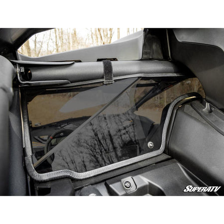 SuperATV Can - Am Maverick R Scratch - Resistant Rear Windshield - MojoMotoSport.com