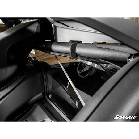 SuperATV Can - Am Maverick R Scratch - Resistant Rear Windshield - MojoMotoSport.com