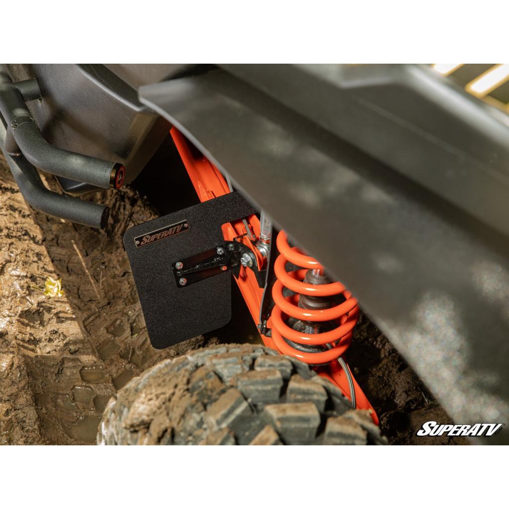 SuperATV Can - Am Maverick X3 Mud Flaps - MojoMotoSport.com