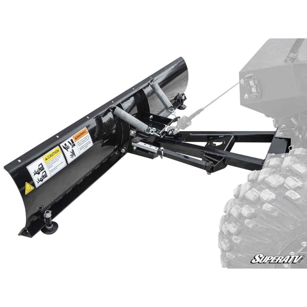 SuperATV Can - Am Maverick X3 Plow Pro Snow Plow Kit - MojoMotoSport.com