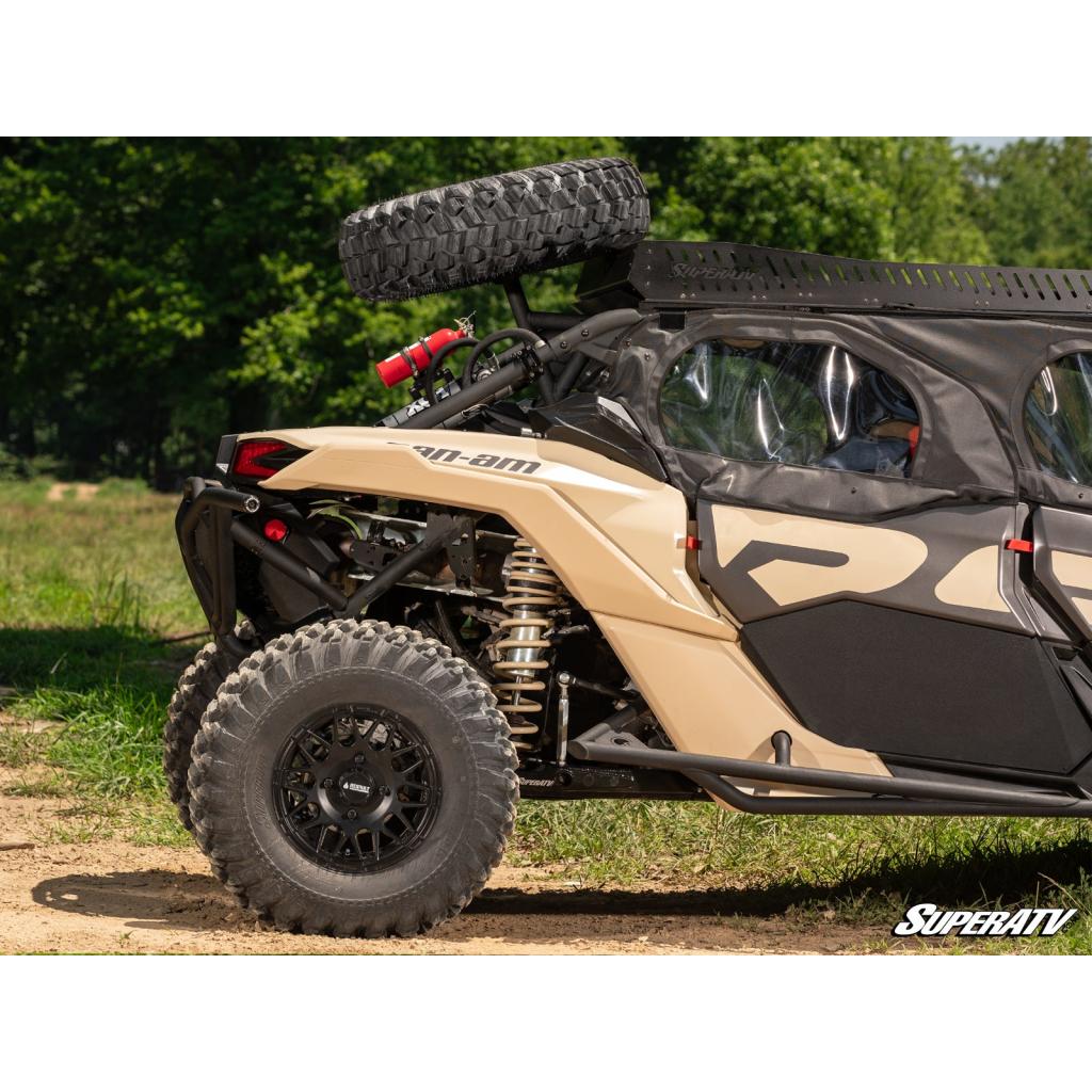 SuperATV Can - Am Maverick X3 Spare Tire Carrier - MojoMotoSport.com