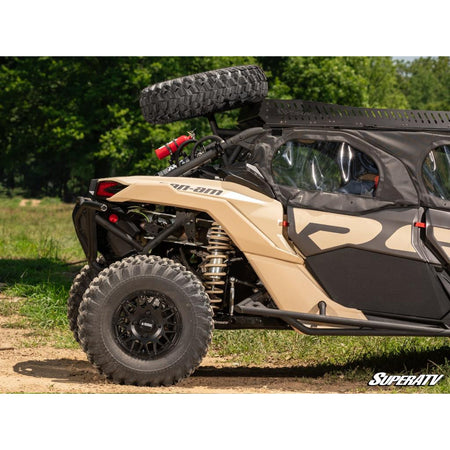 SuperATV Can - Am Maverick X3 Spare Tire Carrier - MojoMotoSport.com