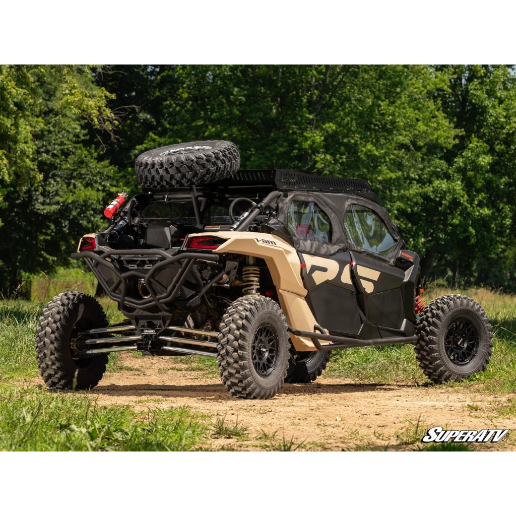 SuperATV Can - Am Maverick X3 Spare Tire Carrier - MojoMotoSport.com
