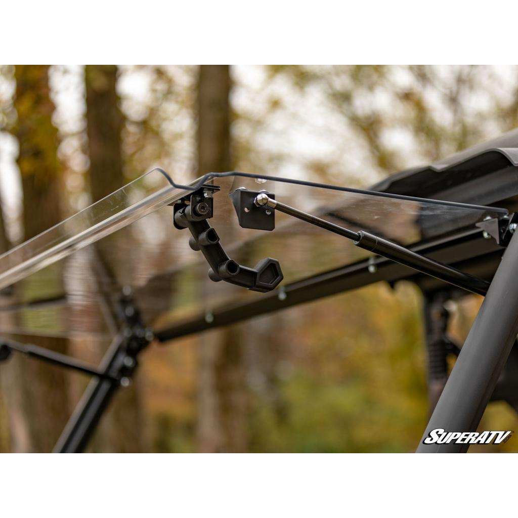 SuperATV CFMOTO UForce 1000 Scratch Resistant Flip Windshield - MojoMotoSport.com